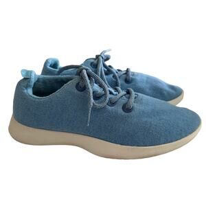Allbirds | Womens Size 9 Runners Baby Blue White Sole Merino Wool Walking